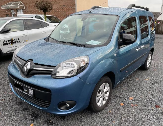 Left hand drive RENAULT KANGOO Limited Deluxe TCe 115