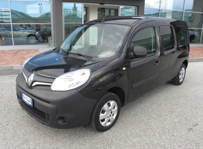 Left hand drive RENAULT KANGOO Blue dCi 95CV Express