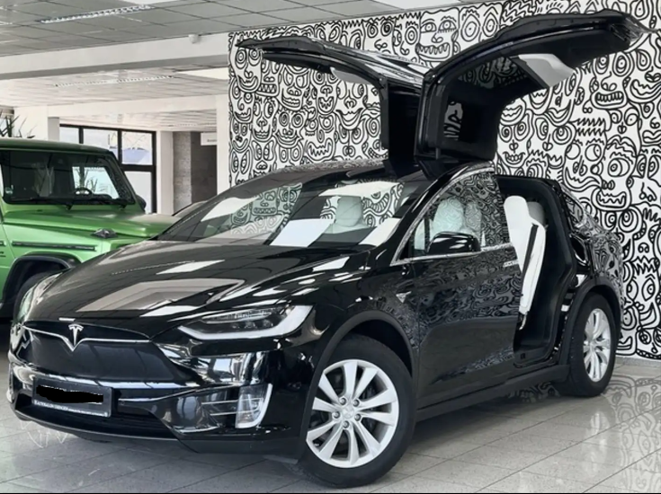 Left hand drive TESLA Model X Model X 90D PERFORMANCE