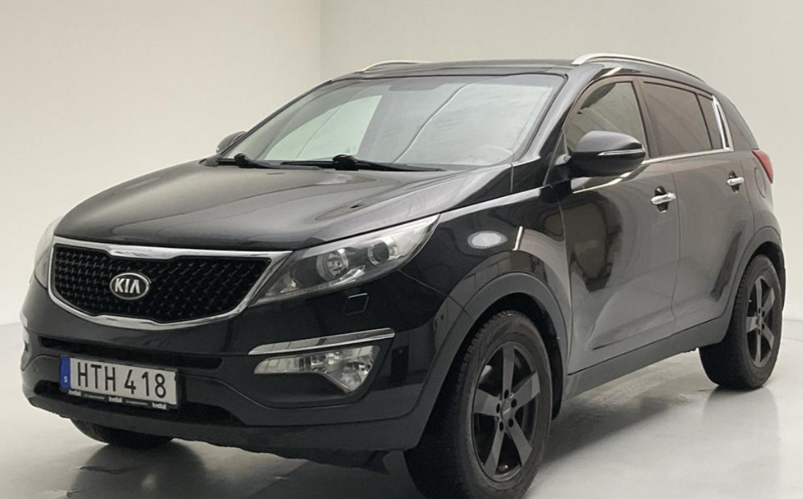 Left hand drive KIA SPORTAGE 1.7 crdi 2wd GPS SUNROOF 