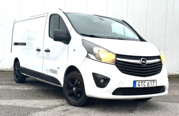 Left hand drive OPEL VIVARO 2.9t 1.6 CDTI 