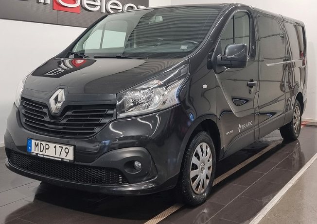 lhd car RENAULT TRAFIC (01/01/2016) - 