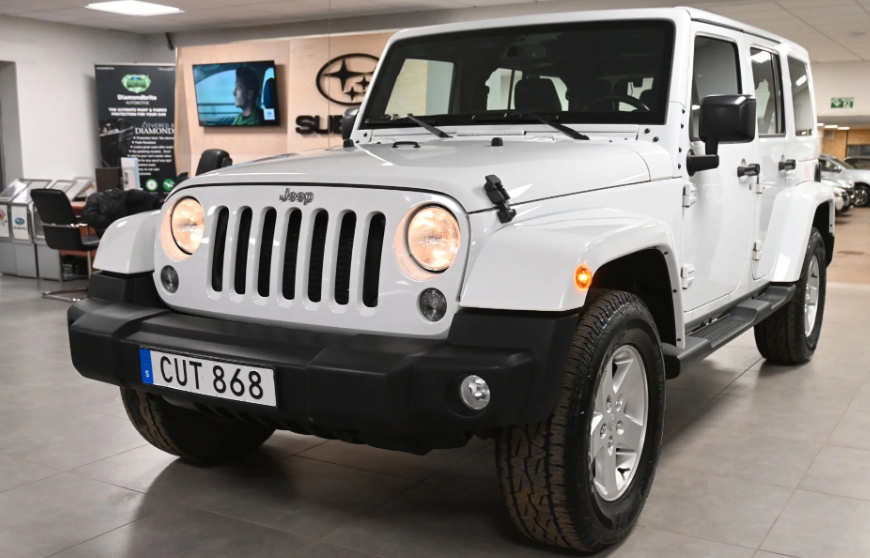 Left hand drive JEEP WRANGLER Sahara Unlimited 2.8 CRD