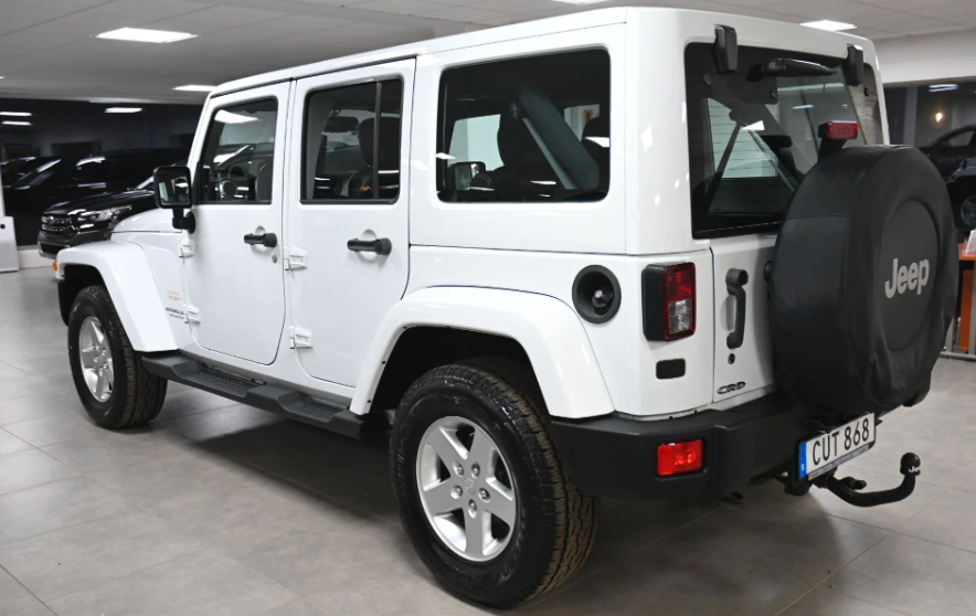 Left hand drive car JEEP WRANGLER (01/12/2014) - 