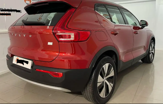 Left hand drive car VOLVO XC40 (01/07/2021) - 