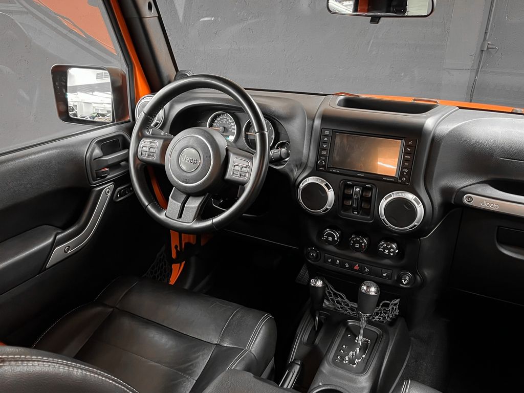 left hand drive JEEP WRANGLER (01/02/2013) -  