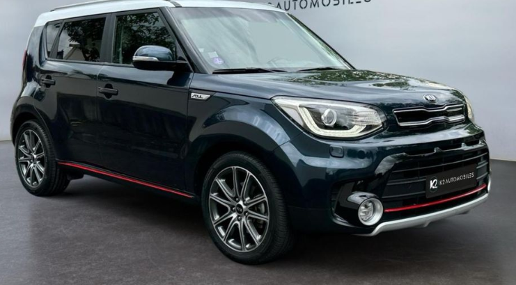 Left hand drive KIA SOUL 1.6 DCT SPORT FRENCH REG