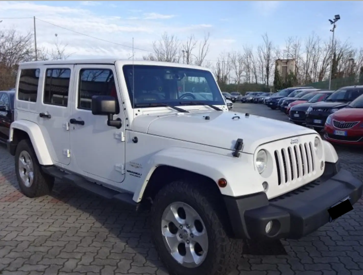 Left hand drive JEEP WRANGLER Unlimited 2.8 CRD Sahara