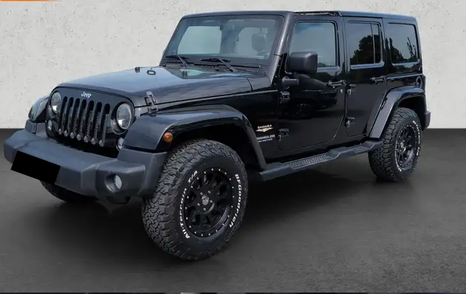 Left hand drive JEEP WRANGLER 2.8 CRD Sahara