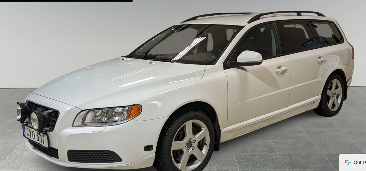Left hand drive VOLVO V70 V70 T4F Powershift