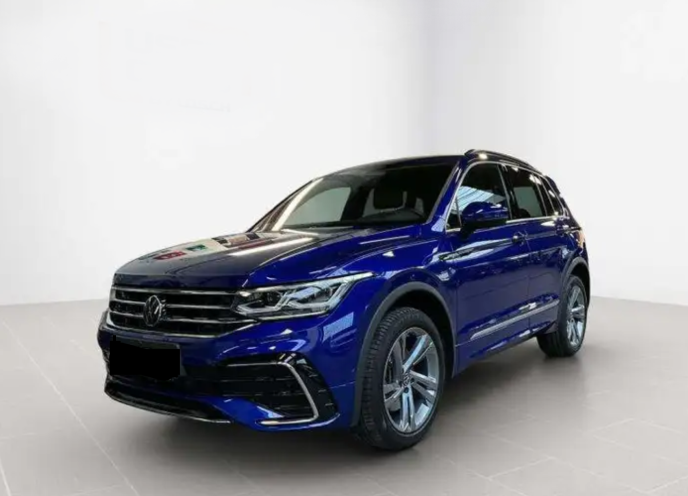 Left hand drive VOLKSWAGEN TIGUAN R-Line+4M+360+Navi French Reg 