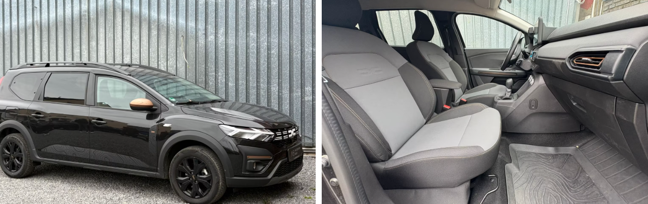 Left hand drive DACIA JOGGER Extreme 1.6 HYBRID 7 SEATER