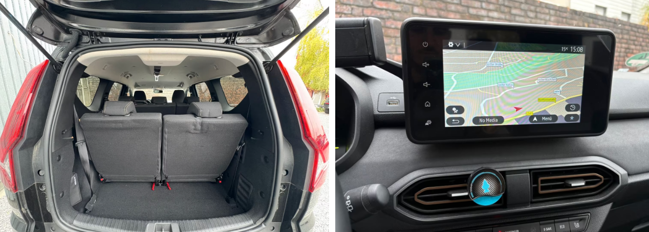 Left hand drive DACIA JOGGER Extreme 1.6 HYBRID 7 SEATER