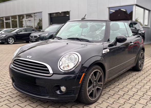 Left hand drive MINI COOPER 1.6 CABRIO