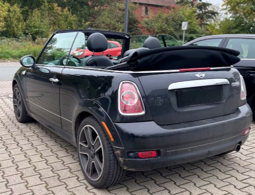 Left hand drive MINI COOPER 1.6 CABRIO