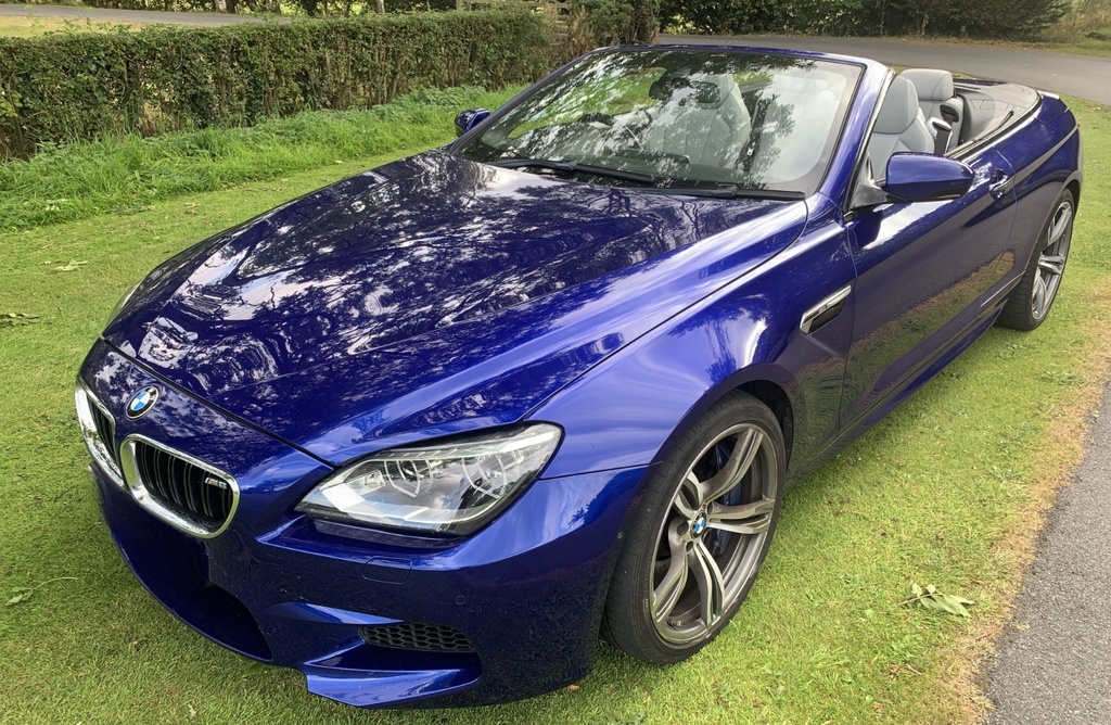 Left Hand Drive BMW M6 4.4 V8 Twin-Turbo Cabriolet (M-DCT) for sale