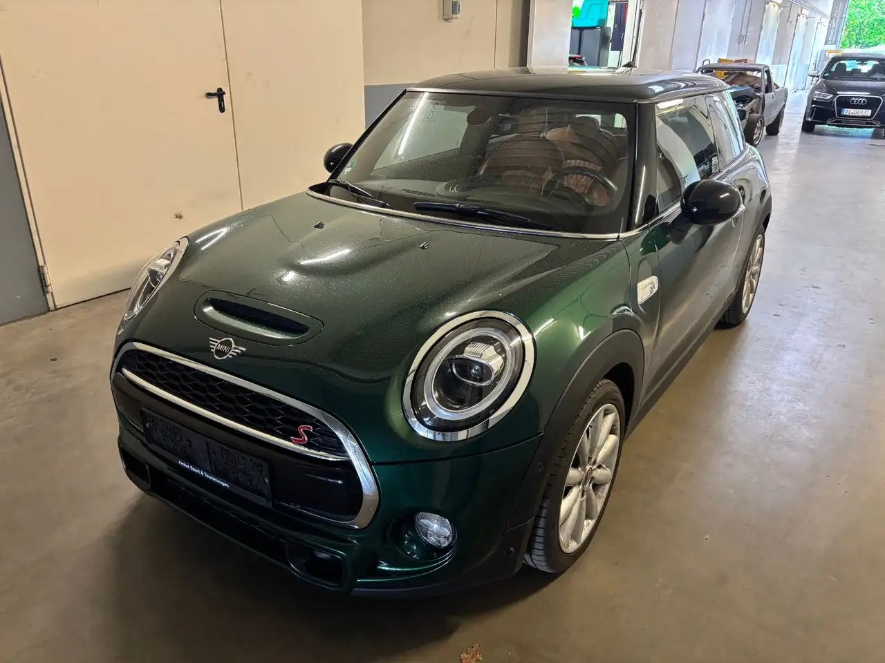 Left Hand Drive MINI COOPER S Cooper S 3-trg. Leder Braun 8-Fach-Bereift for sale