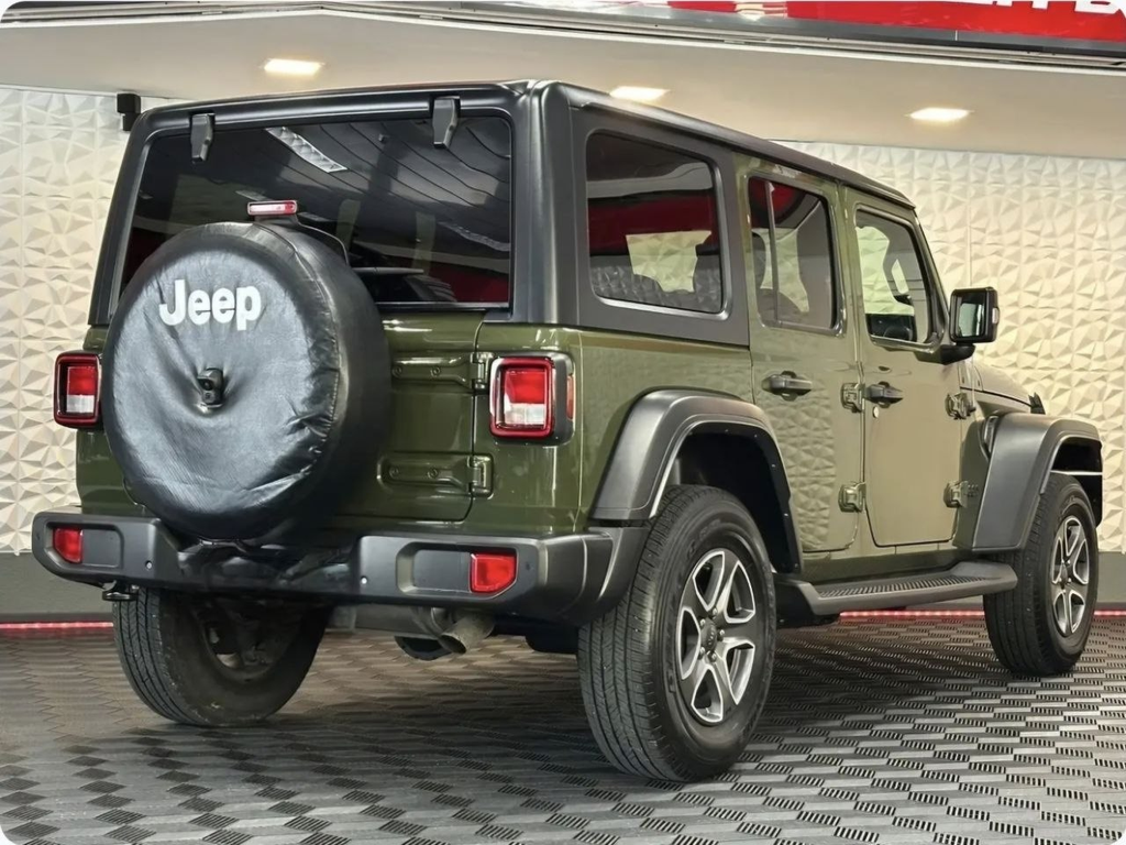 Left Hand Drive JEEP WRANGLER Unlimited Sport 2.0T-GDI 4x4 Automatic for sale