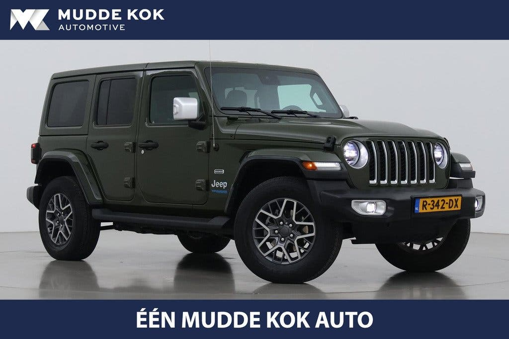 Left Hand Drive JEEP WRANGLER Unlimited 4xe 380 Sahara PHEV Auto for sale
