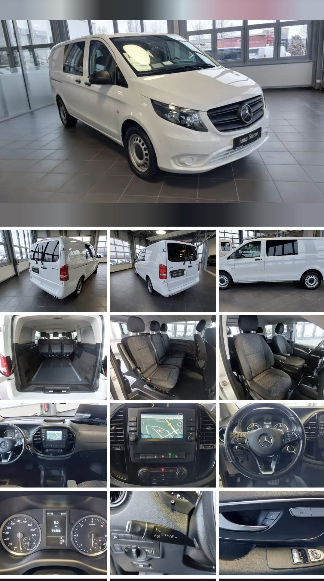 Left Hand Drive MERCEDES VITO Vito 114 CDI Mixto Compact 6-seater 9G-TRONIC for sale