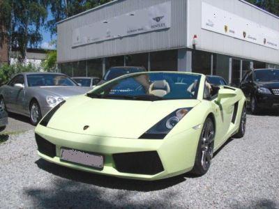 Left hand drive LAMBORGHINI GALLARDO Spyder E-Gear