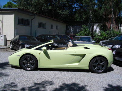 Left hand drive LAMBORGHINI GALLARDO Spyder E-Gear