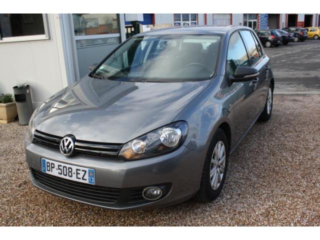 Left hand drive VOLKSWAGEN GOLF VI 1.6 TDI 105 FAP CR BLUEMOTION 99GR TRENDLINE