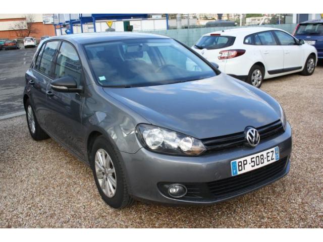 Left hand drive VOLKSWAGEN GOLF VI 1.6 TDI 105 FAP CR BLUEMOTION 99GR TRENDLINE