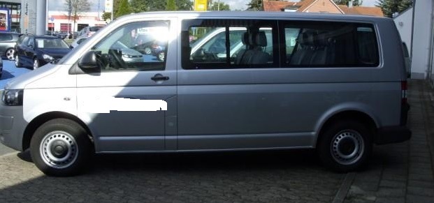 lhd car VOLKSWAGEN TRANSPORTER (01/06/2011) - 