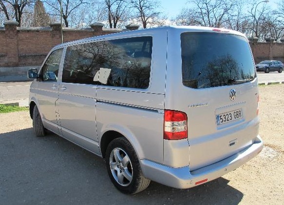 lhd car VOLKSWAGEN CARAVELLE (01/03/2008) - 