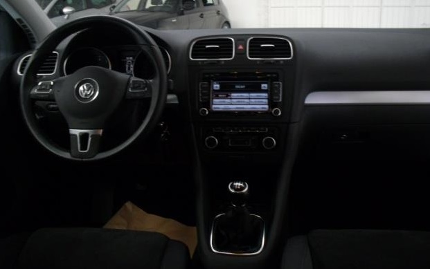 left hand drive VOLKSWAGEN GOLF (01/03/2012) -  