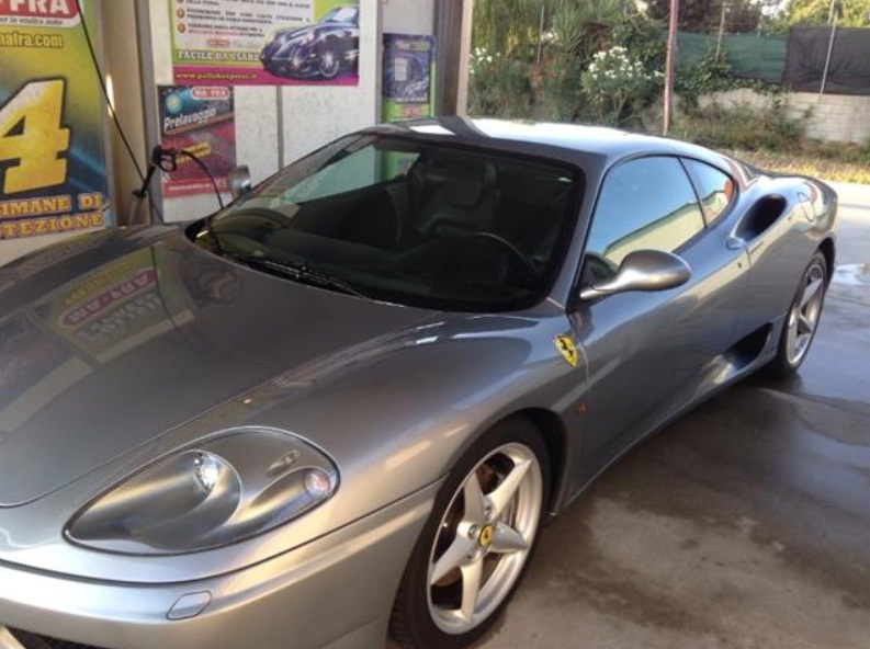 Left hand drive FERRARI 360 mondena