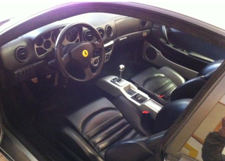 Left hand drive FERRARI 360 mondena