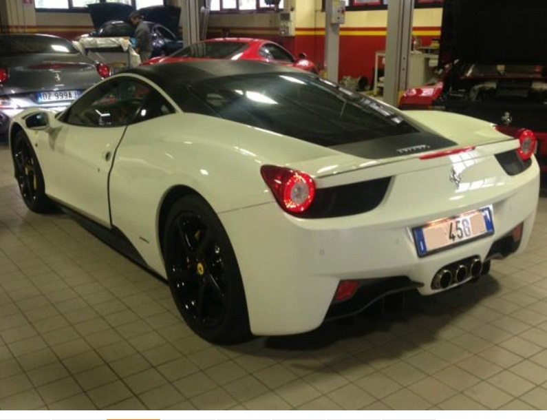 Left hand drive FERRARI 458 Italia DCT