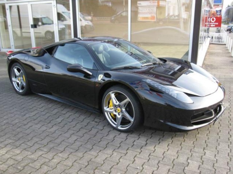 Left hand drive FERRARI 458 Italia