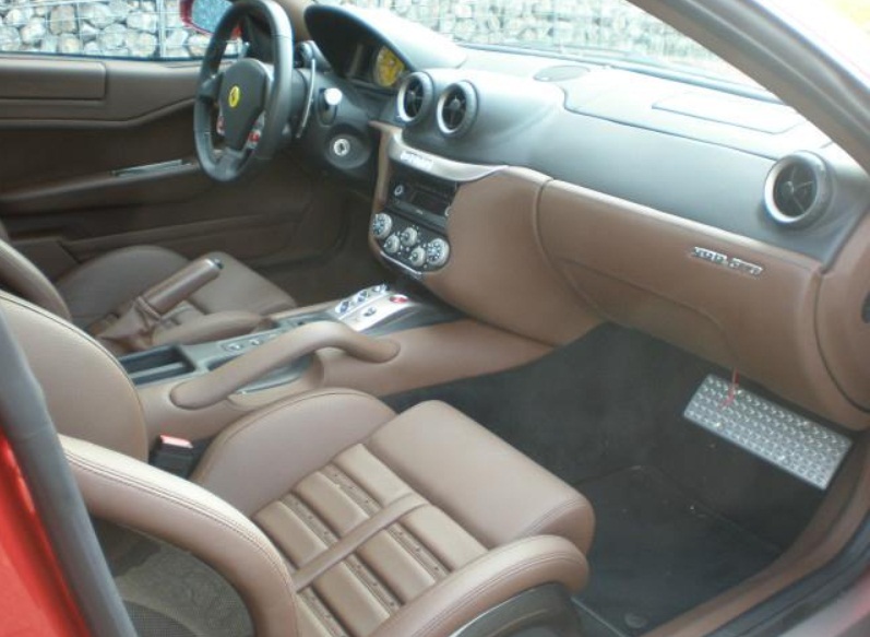 Left hand drive car FERRARI 599 (01/05/2010) - 