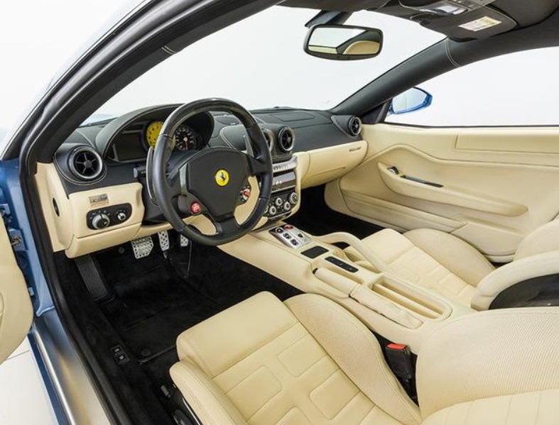 Left hand drive car FERRARI 599 (01/04/2009) - 