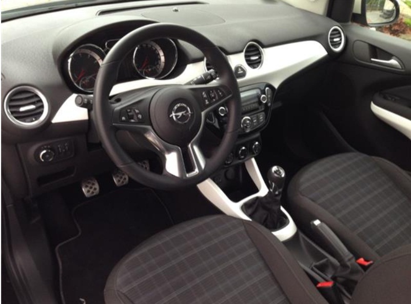 Left hand drive car OPEL ADAM (01/02/2013) - 