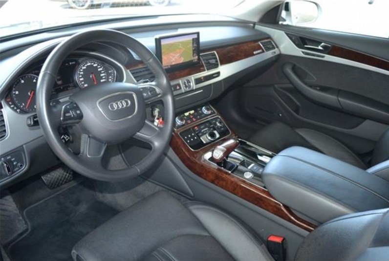 Left hand drive car AUDI A8 (01/05/2010) - 