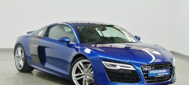 Left hand drive AUDI R8 5.2 FSI QUATTRO FACELIFT MODEL COUPE