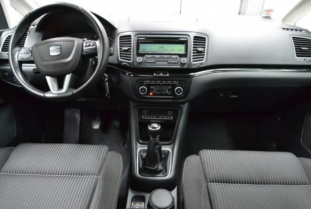 Left hand drive car SEAT ALHAMBRA (01/04/2011) - 