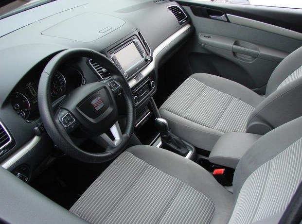 Left hand drive car SEAT ALHAMBRA (01/02/2012) - 