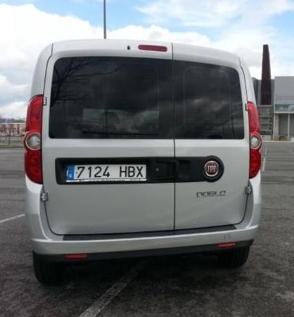 Left hand drive car FIAT DOBLO (01/02/2011) - 