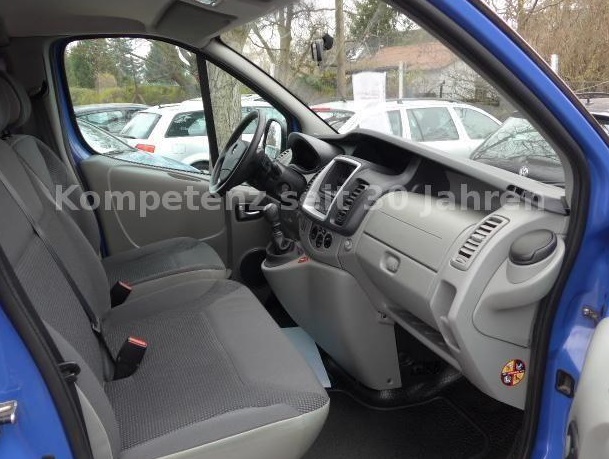 left hand drive OPEL VIVARO (01/11/2011) -  