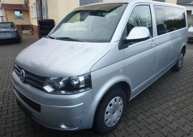 lhd car VOLKSWAGEN CARAVELLE (01/08/2010) - 