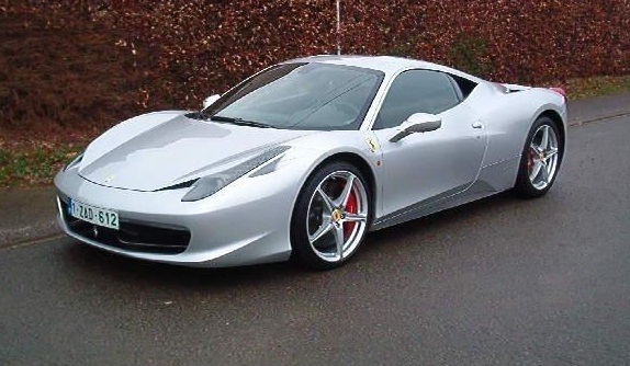 Left hand drive FERRARI 458 COUPE