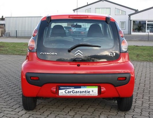 Left hand drive car CITROEN C1 (01/06/2011) - 