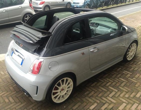 Left hand drive car FIAT 500C (01/05/2011) - 