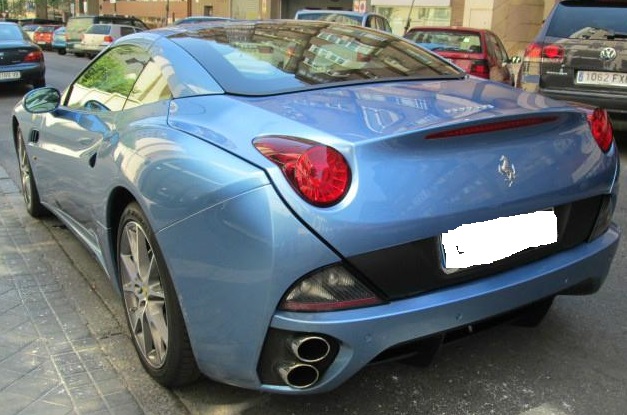 lhd car FERRARI CALIFORNIA (01/10/2010) - 