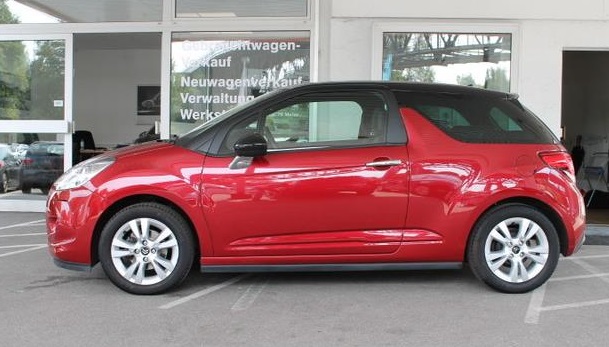 left hand drive CITROEN DS3 (01/06/2011) -  